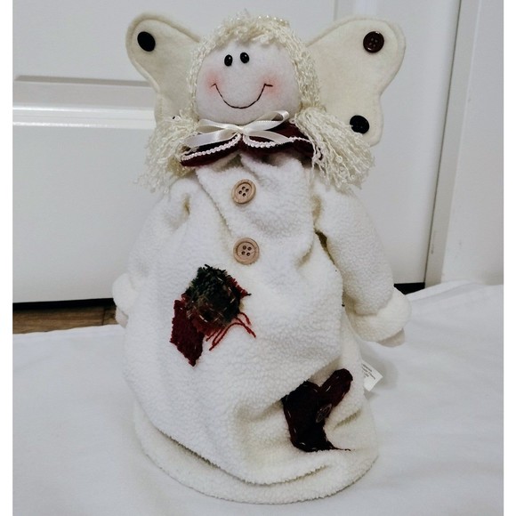 Snow Angel Fabric Standing Home Decor - Picture 1 of 6